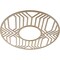 Ekena Millwork Empire Wood Fretwork Pierced Ceiling Medallion, Birch, 40"OD x 14 5/8"ID x 3/8"T CMWP40X40X0375EPBI - alternate 5